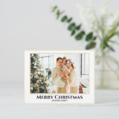 Simple Elegant avec la carte postale de Noël (Debout devant)