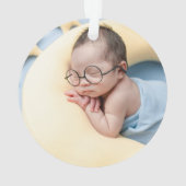 simple élégant bébé premier noël (dos)