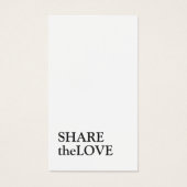 Simple Elegant Black and White Reference Kaart (Voorkant)