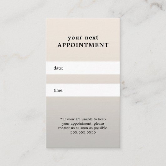 Simple Elegant Black Silver Beauté Rendez-vous (Devant)