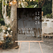 Simple Elegant Black Transparent Wedding