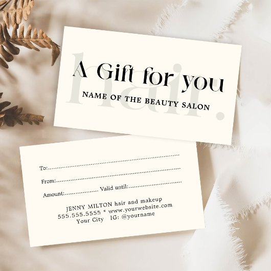 Simple Elegant Black White Beauté