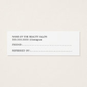 Simple Elegant Black White Gold Heart (Dos)