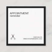 Simple Elégant blanc foncé cheveux rendez-vous (Devant)