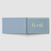 Simple Elegant Blue Grey Minimalist Gold (Complet)