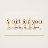 Simple Elegant Boho Beauté Brown (Devant)