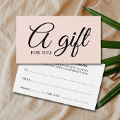 Simple Elegant Bold Light Pastel Visitekaartje