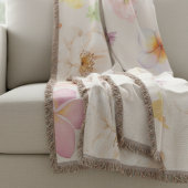 Simple Elegant Contour Map Lines Throw Pillow Deken