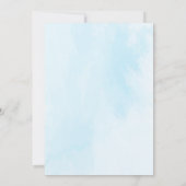 Simple Elegant Gold Cross Baptism Carte de remerci (Dos)