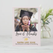 Simple Elegant Graduation or Casquette Merci Scrip (Debout devant)