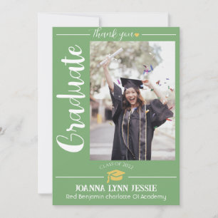 Simple Elegant Graduation or Casquette Merci Scrip