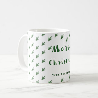Simple Elegant Merry Christmas mug