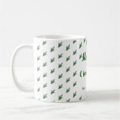 Simple Elegant Merry Christmas mug (Gauche)