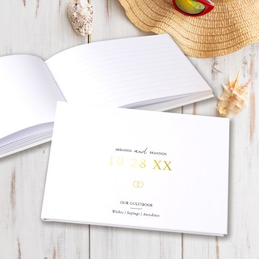 Simple Elegant Minimalist You & Me Wedding