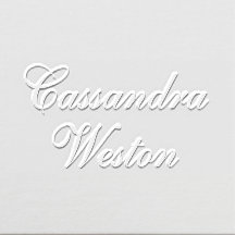 Simple Élégant Minimaliste #11L Nom du Script Seul