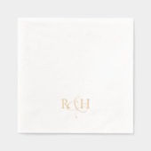 Simple Elegant Monogram Wedding  (Recto)
