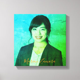 Simple Elegant Photo Stretched Canvas Wall Art Afdruk