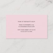 Simple Elegant Rose White Beauté Rendez-vous (Dos)
