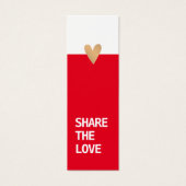 Simple Elegant Rouge Blanc Gold Cartier de référen (Devant)