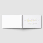 Simple elegant script wedding guest book (Complet)