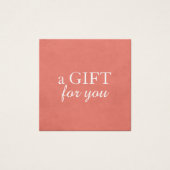 Simple Elegant Texture Rose Beauté CadeauCertifica (Devant)