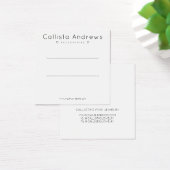 Simple Elegant White Black Heart Hair Clip Display (Bureau)