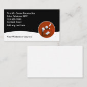 Simple EMS paramédical Cartes de visite Médicales (Devant / Derrière)