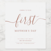 Simple encouragements à votre première étiquette d (Étiquettes simples)