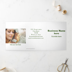 simple entreprise ajouter votre nom menu texte bro