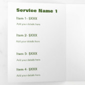 simple entreprise ajouter votre nom menu texte bro (Intérieur en premier)