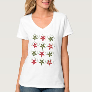 "Simple est toujours élégant T-shirt à fleurs"