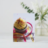 Simple et adorable carte d'anniversaire personnali (Debout devant)