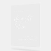 Simple et élégant Bienvenue à la Nuit avant (Angle)