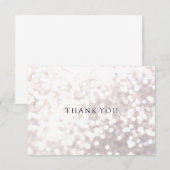 Simple et élégant Carte de remerciements de livres (Devant / Derrière)