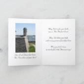 Simple et élégant, carte du 25e anniversaire (Intérieur)