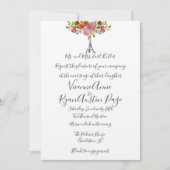 Simple et élégant Faire-part de mariage Tour Eiffe (Devant)