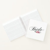 Simple et élégant mariée rose floral | CARNET (Intérieur)