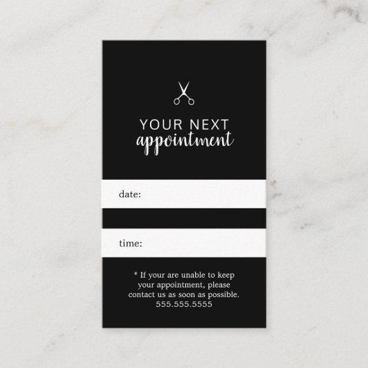 Simple et élégant rendez-vous en noir blanc (Devant)