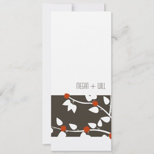 Simple et élégante invitation (Devant)