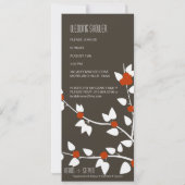 Simple et élégante invitation (Dos)