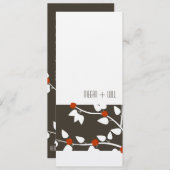 Simple et élégante invitation (Devant / Derrière)