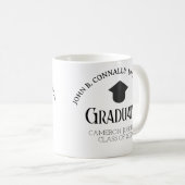 Simple et élégante tasse de café Graduate (Devant droit)