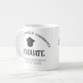 Simple et élégante tasse de café Graduate (Devant gauche)
