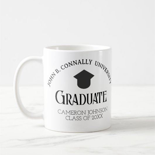Simple et élégante tasse de café Graduate (Gauche)