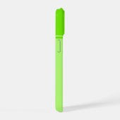 Simple et joli monogramme rayé vert citron (Côté droit)