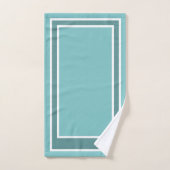 Simple et moderne Aqua Sky (Serviette à main)