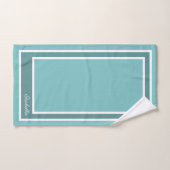 Simple et moderne Aqua Sky (Serviette à main)