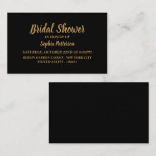 Simple et moderne, Fête des mariées Ticket Invitat