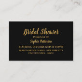 Simple et moderne, Fête des mariées Ticket Invitat (Devant)