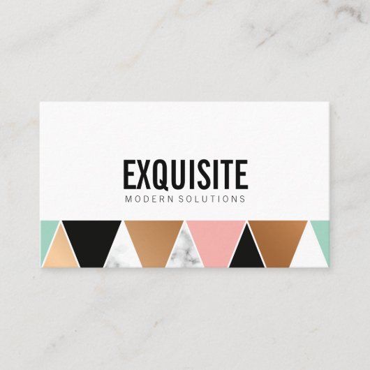 Simple et professionnel avec Carte de visite Icons (Devant)